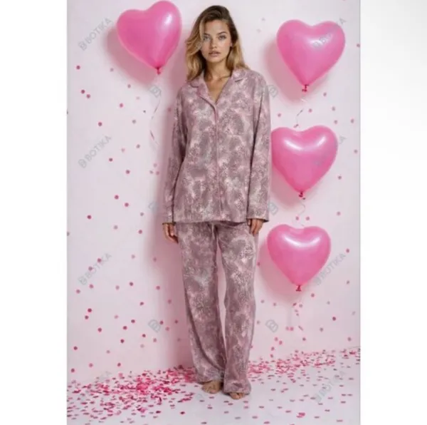 SKIMS Three-Piece Pajama Set L - Image 3