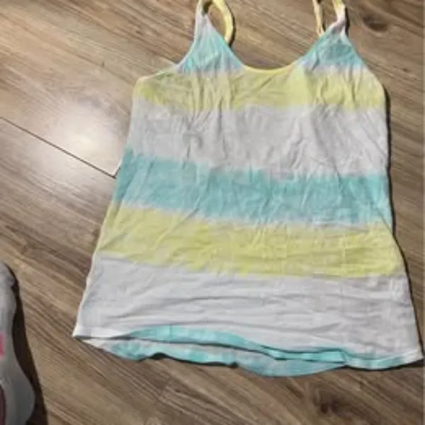 Medium Yellow and blue Victoria's Secret tank top #VS #238 - Image 2