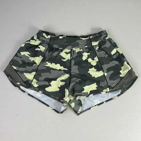 Lululemon hotty hot heritage 365 camo crispin green multi/olive camo Sz 10 Tall - Image 5