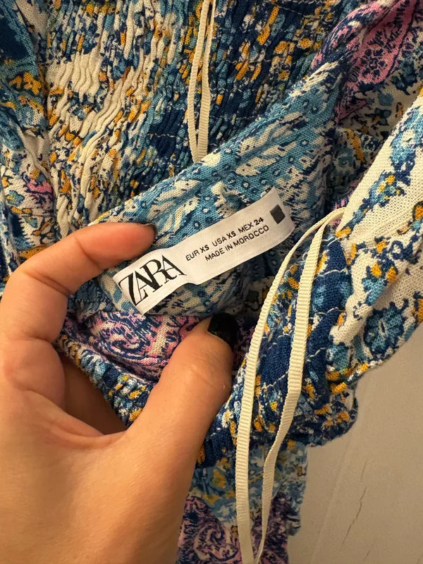 ZARA Printed Dress - Image 6