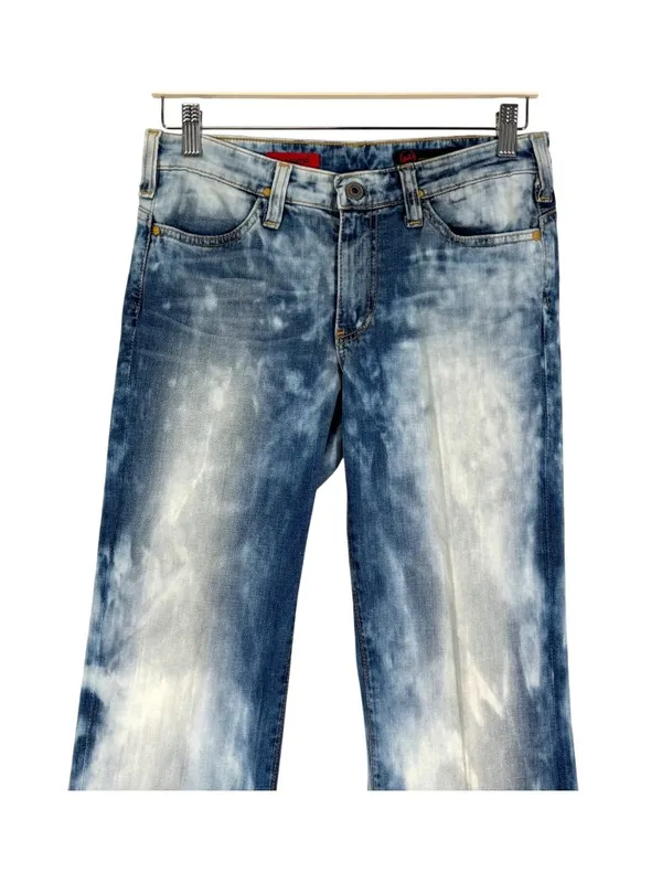 Vintage AG Adriano GoldShmied The Legend Y2k Low Rise Flare Leg jeans Size 27 - Image 5