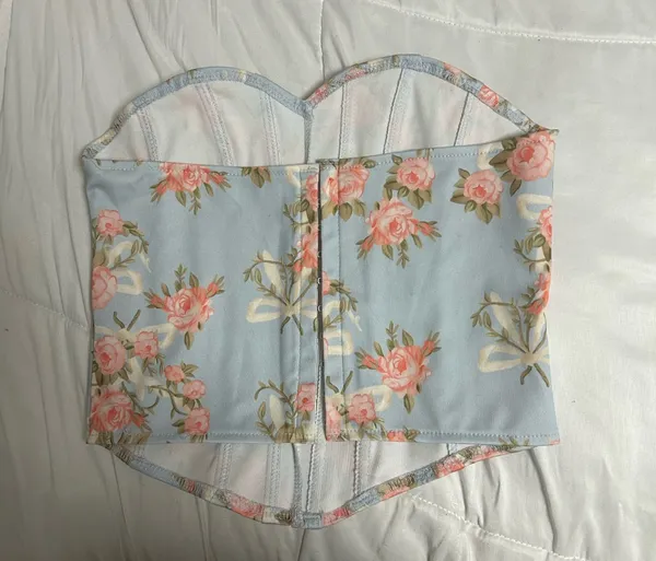 Floral Corset Top - Image 2