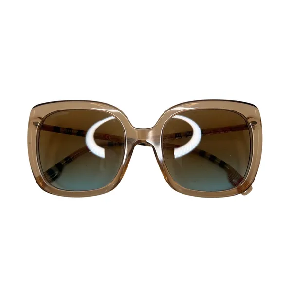 Burberry Tan Square Sunglasses - Image 10