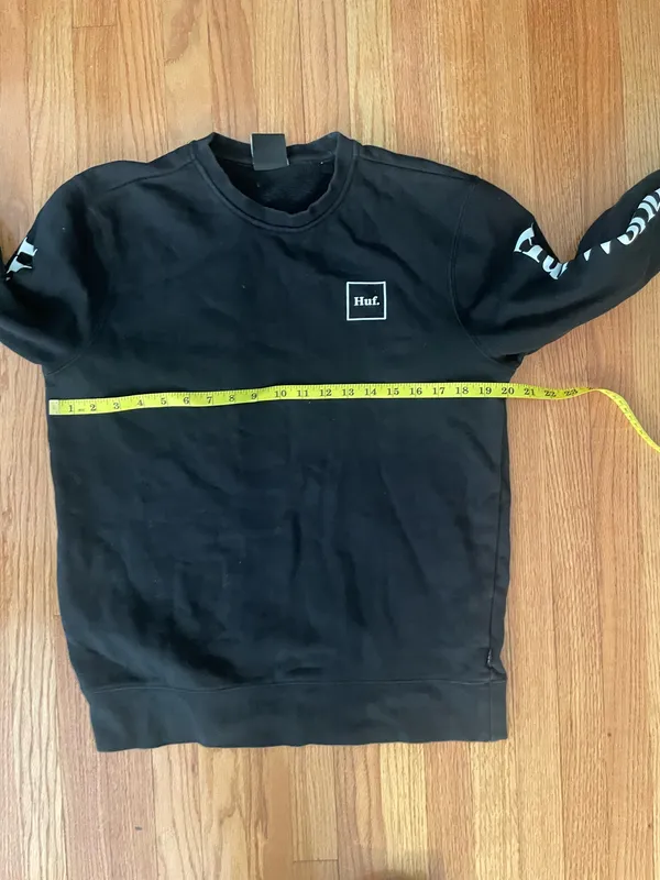 Huf Crewneck Sweaters Gray Size M - Image 8