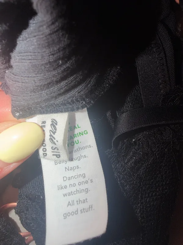 Aerie Bralette Lace Black - Image 3
