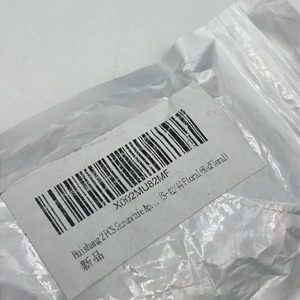 2 Floral Apple Watch Band Small 42/44mm Red/Black - Image 7