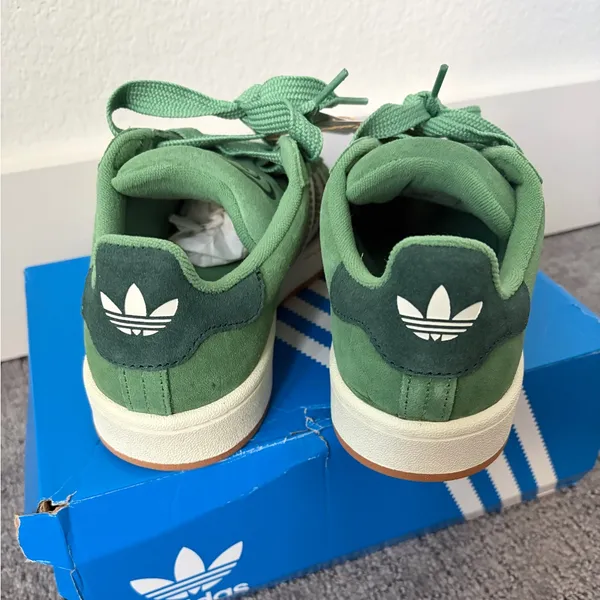 Adidas Women’s Campus 00s Suede Sneakers in Mineral Green | size 6 - Image 4