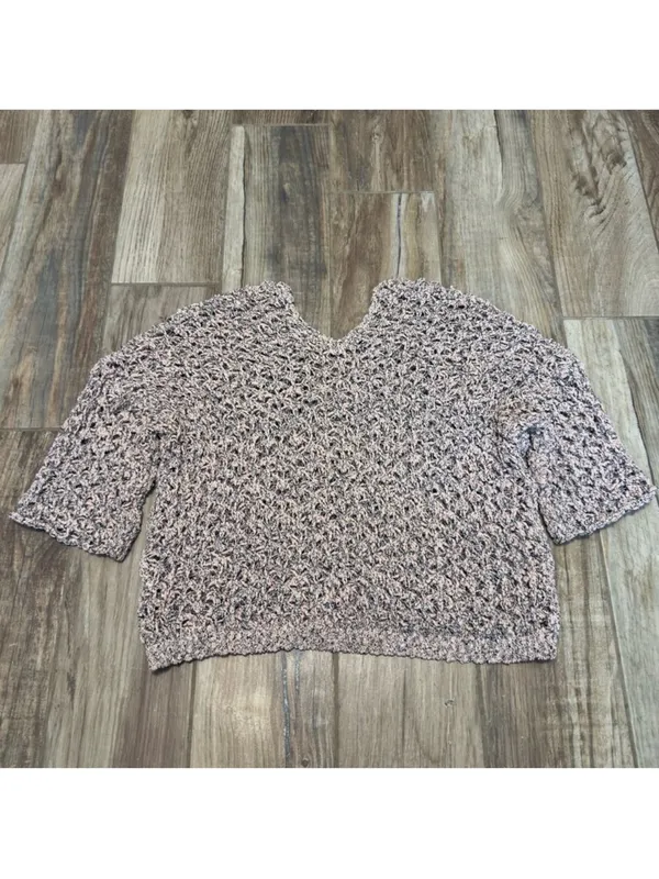 POL Chunky Cropped Knit Sweater - Image 3