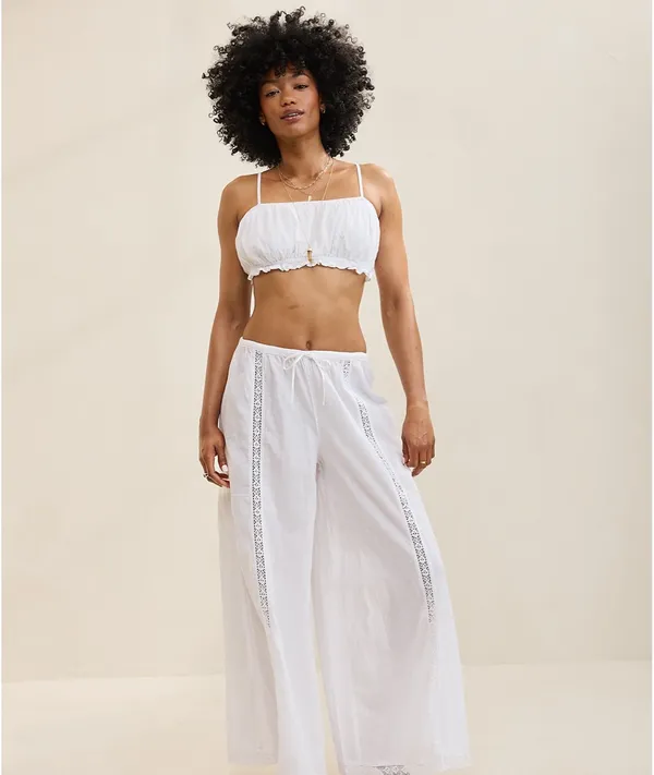 PacSun White crop top - Image 6
