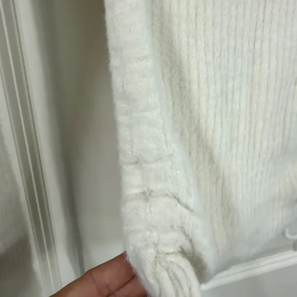 Princess Polly White Knit Sweater Size S/M - Image 4