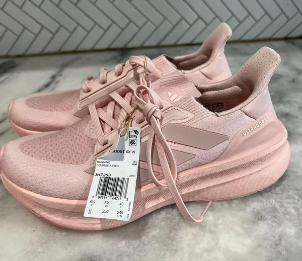 Adidas Ultraboost 5x WMNS Sandy Pink / Sandy Pink size 8 MSRP 175 - Image 2