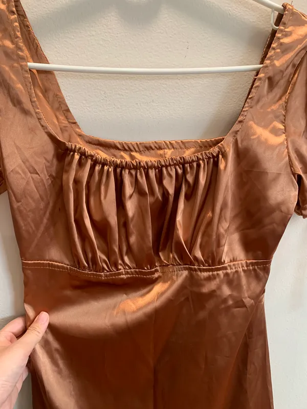 Satin Dress - Image 3