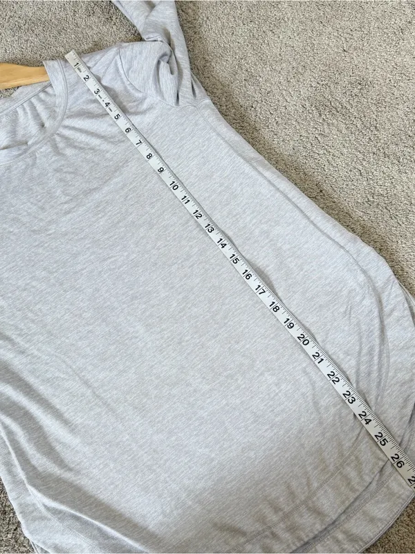 Athleta Women’s Uptempo Top Shirt Longsleeve Cozy in Gray S - Image 11