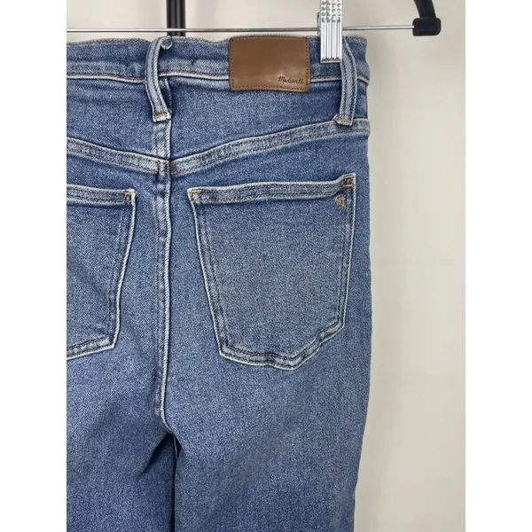 Madewell Women's Medium Blue‎ Wash Stretch The Perfect Vintage Jean Size 25 - Image 4