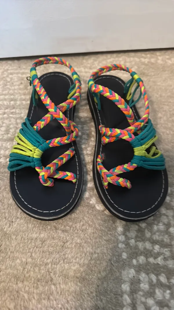 Vines islander Boho sandals Multiple Size 7.5 - Image 3