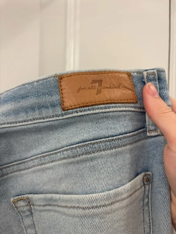 7 for all mankind luxe vintage Josefina boyfriend Jean denim - Image 6