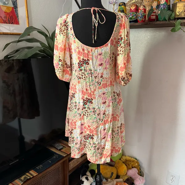Free People Callie Printed Tunic Dress - Image 6