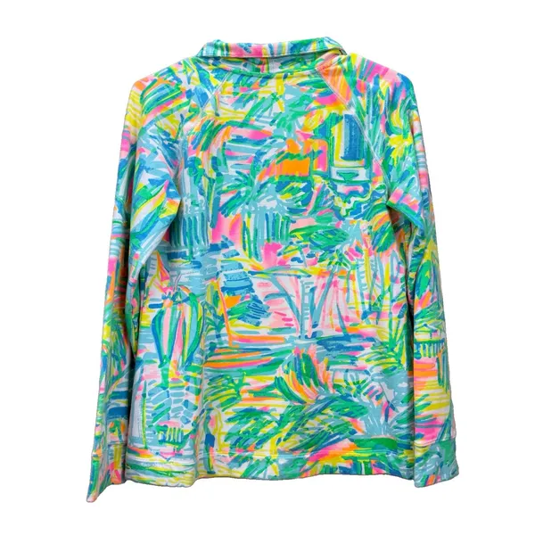 Lilly Pulitzer Captain Popover Knit Top in Sea Salt Sun Pockets MEDIUM - Image 8