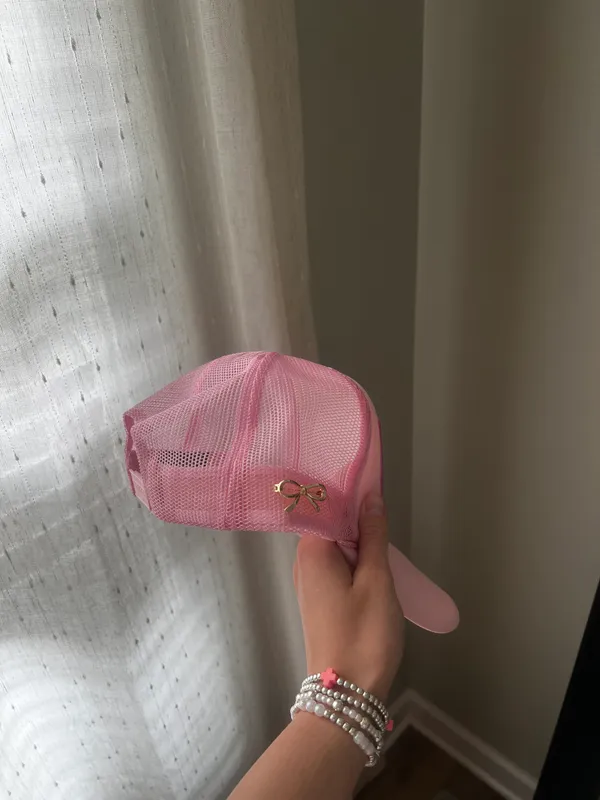 Pink Trucker Hat - Image 3
