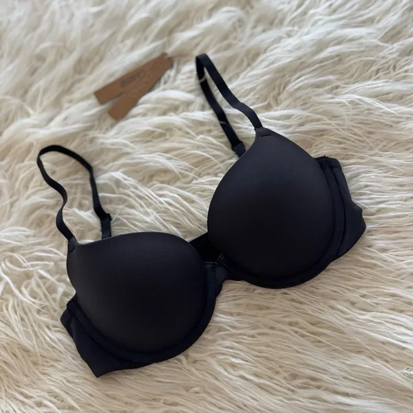 Skims Fits Everybody Push Up Demi Bra Onyx Size 30D - Image 3
