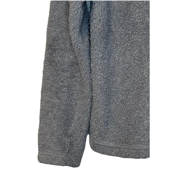 Patagonia Women's‎ Sweater Los Gastos 1/4 Zip Fleece Pullover Heather Gray Small - Image 3