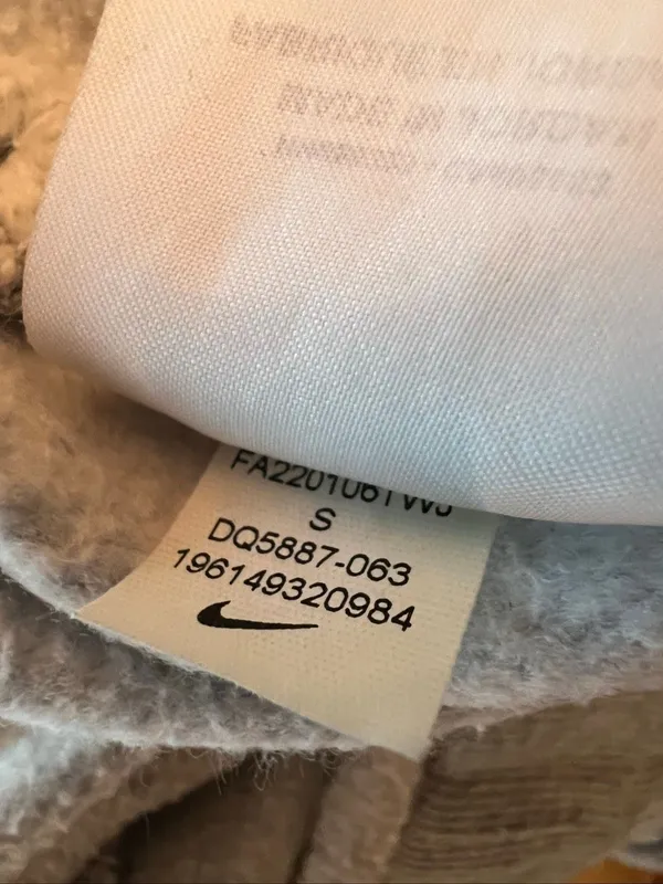 Nike Heathered Gray Phoenix Fleece High Waisted Oversized Sweatpants Small - Image 6