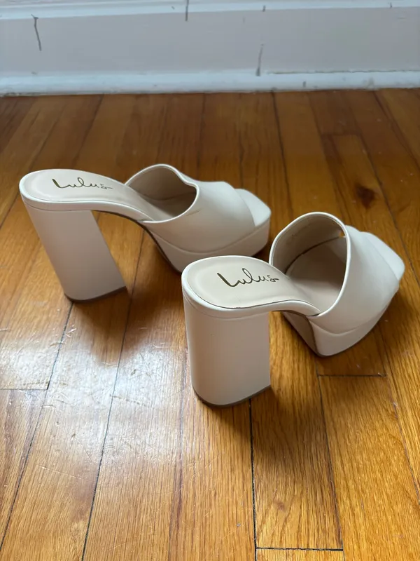 Lulus Heels Nude - Image 5