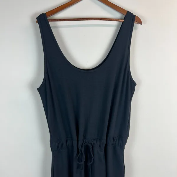Abercrombie & Fitch Romper Womens‎ XLT Black Elastic Drawstring Waist Shorts A&F - Image 4