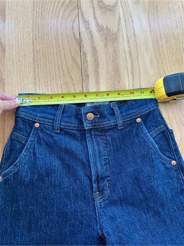 Madewell The Perfect Vintage Straight Jeans Stanhill Wash Pocket Edition Size 23 - Image 6