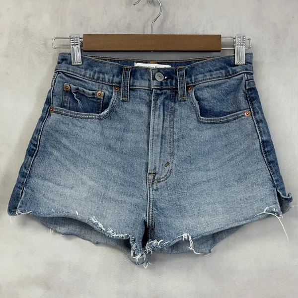 Abercrombie Fitch The Mom Short Women 24/00 High Rise Indie Festival Retro Beach - Image 9