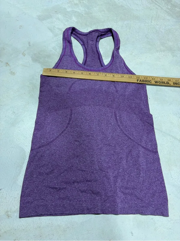 Lululemon swiftly tech purple Racerback tank top - Image 6