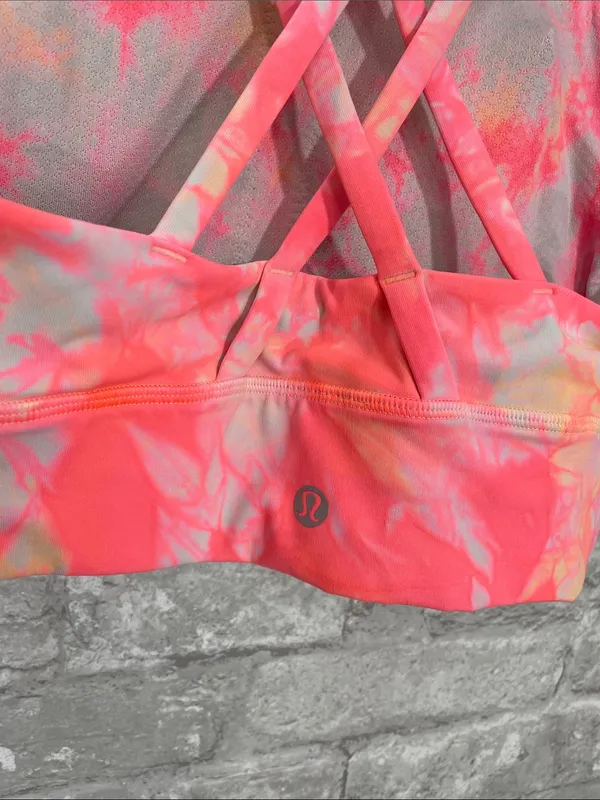 Lululemon Energy Bra High Neck Long Line Shibori *Medium Support B-D - Image 5