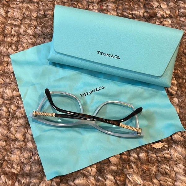 Tiffany & Co. Eyeglasses with Case and Cloth - Image 9