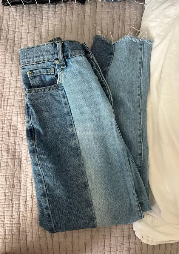 High Rise Straight Leg Jeans - Image 2