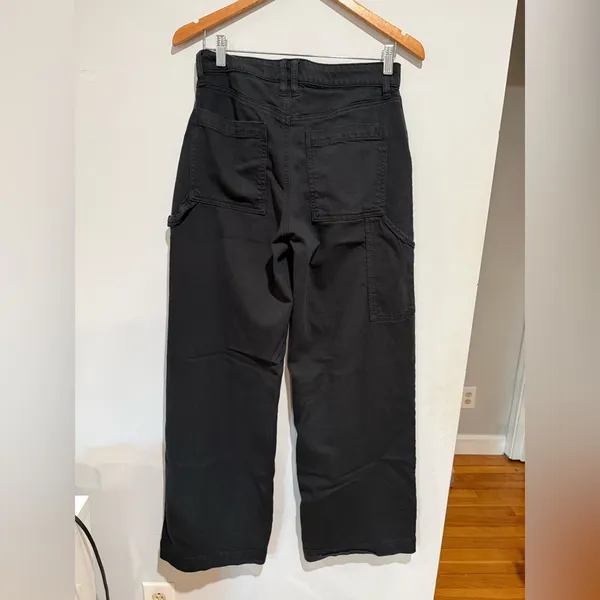 American Eagle Outfitters Men's Dark Cargo Pants size 6 - Image 5