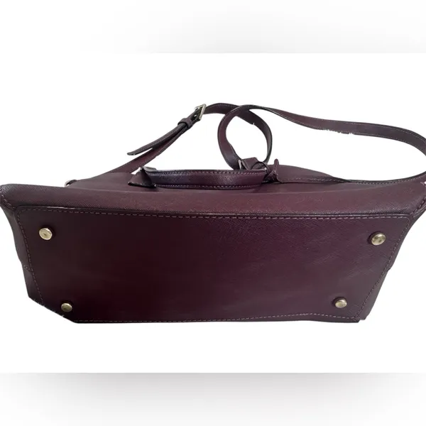 Kate Spade Maroon Patterson Drive Small Dome Satchel - Image 6