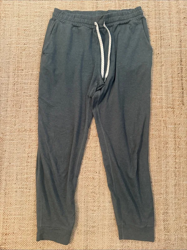 Vuori Performance Jogger Pant Green S Marsh Heather Green Athleisure - Image 9