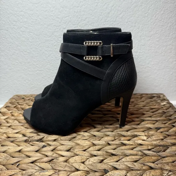 White House Black Market Evelyn Bootie Suede - Image 2