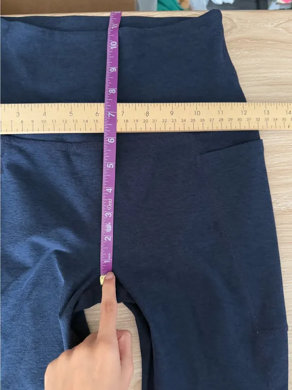 Beyond Yoga Small Spacedye Out Of Pocket High Waist Leggings Navy - Image 5