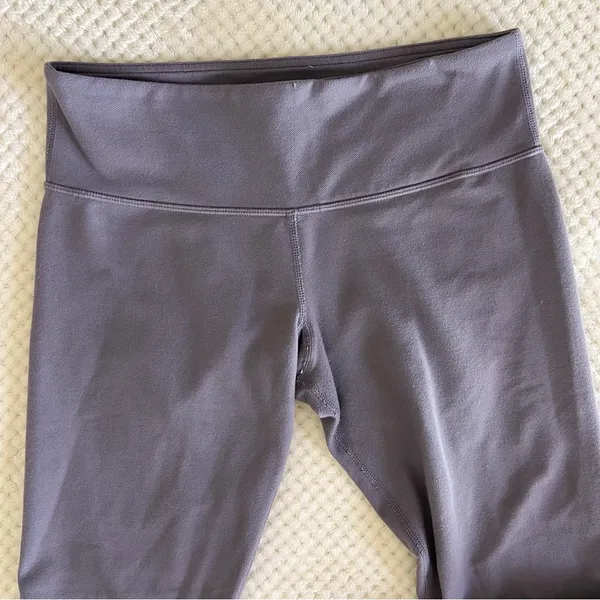 Lululemon Purple Align High-Rise Crop Leggings - Image 2