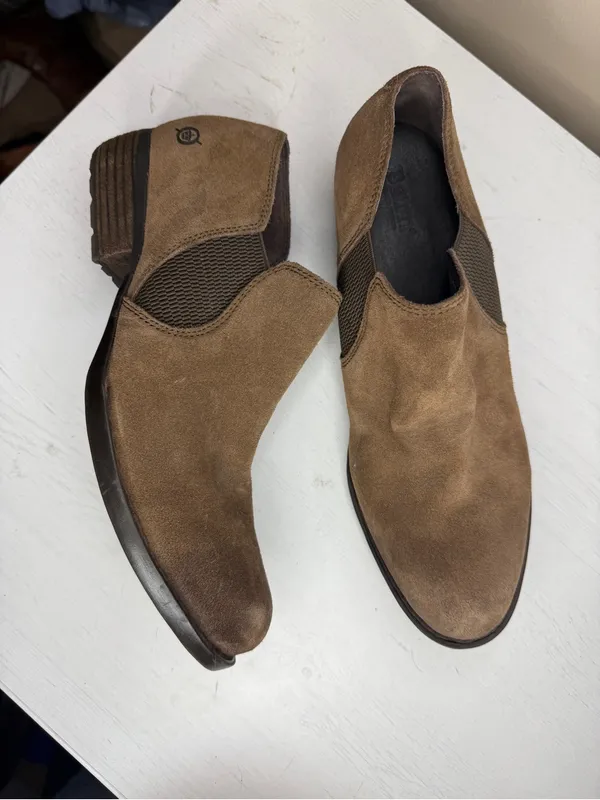 Børn Dallia Distressed Suede Chelsea Ankle Boots 10 - Image 11