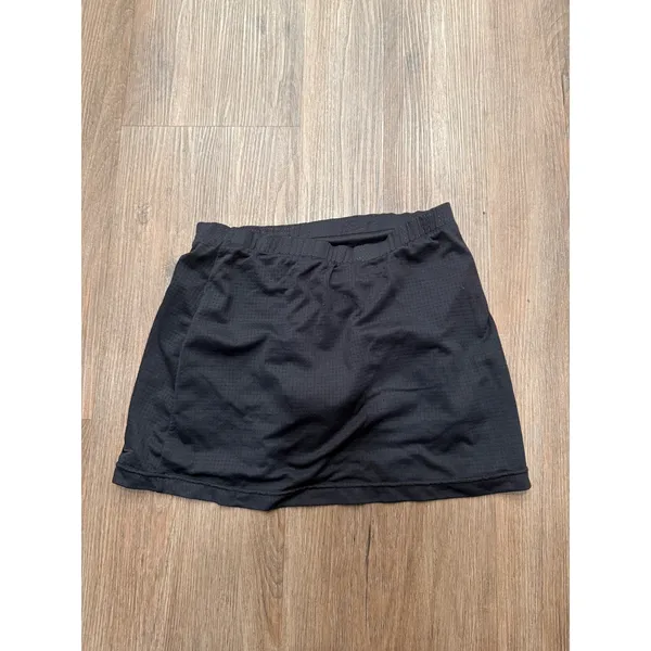 Nike Dri-FIT Womens XS Black Mesh Athletic‎ Tennis Golf Skort Built-in Shorts - Image 2