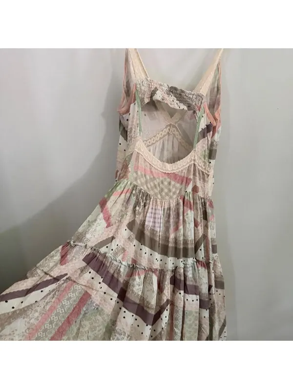 Anthropologie Let Me Be Patchwork Maxi Dress - Image 9