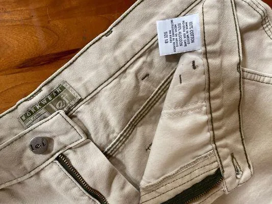 Tan Vintage low rise Shorts Size 10 - Image 4