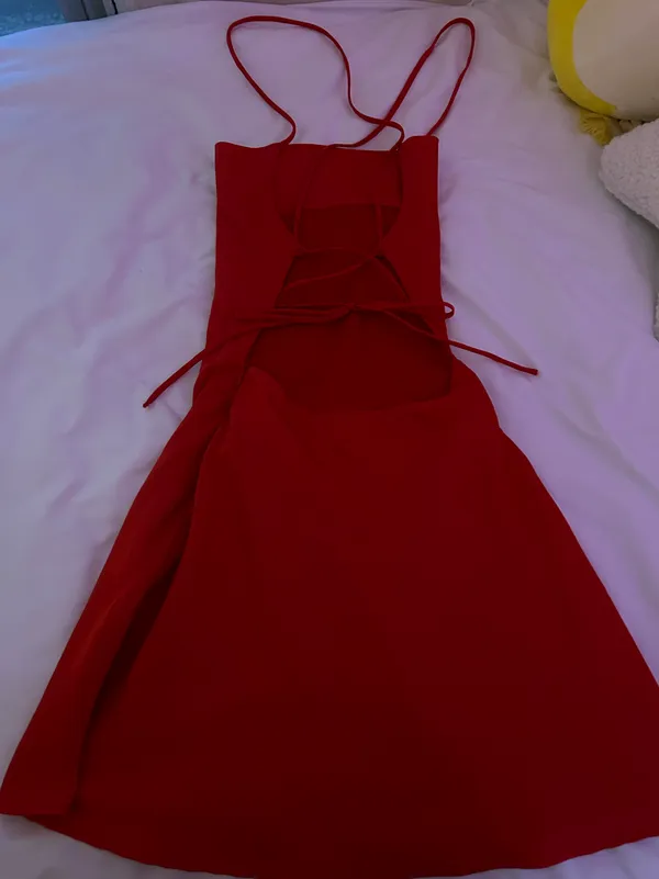 Princess Polly Celena Red Mini Dress - Image 5
