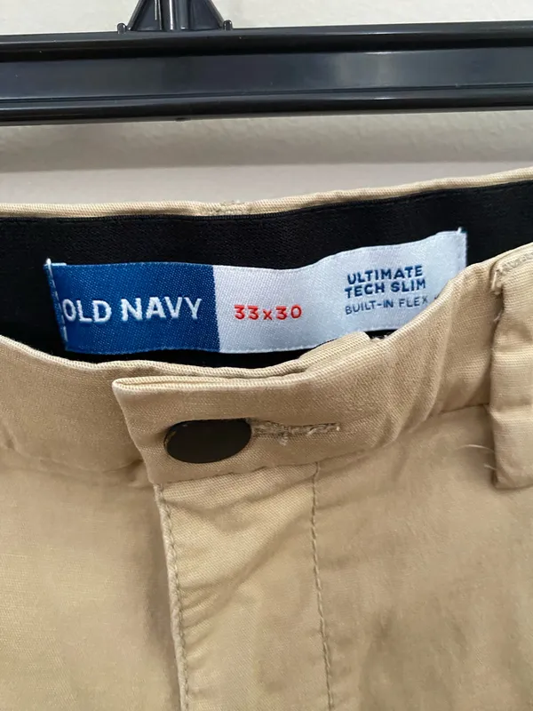 Old Navy Men’s Tan Chino Pants - Image 3