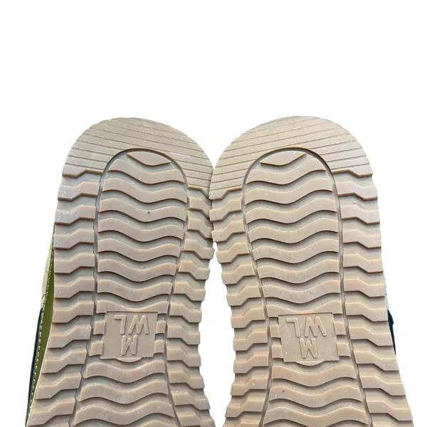 Madewell MWL Shoes Womens Size 7 Beige Leather Colorblock Casual‎ Sneakers - Image 9