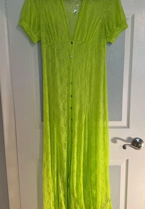 Urban Outfitters Connie Sheer Lace Maxi Dress - Image 2