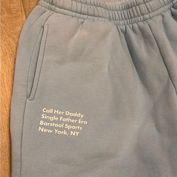 ⭐️Barstool sports Call Her Daddy Light Blue Sweatpants - Everyday Bottoms - Image 2