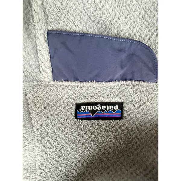 Patagonia Snap-T Fleece Pullover Small‎ Grey Blue Gorpcore Cozy Outdoor Layer - Image 3